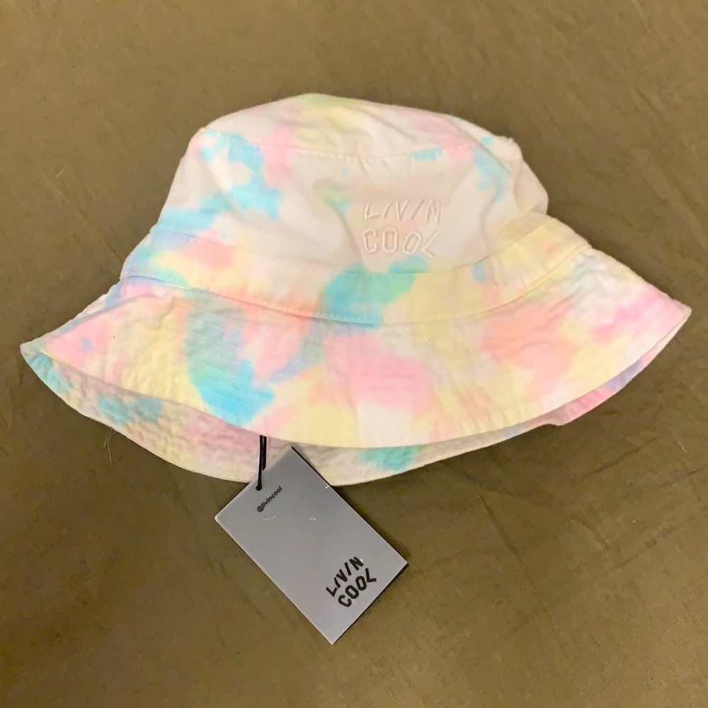 LIVIN COOL tie dye bucket hat S/M